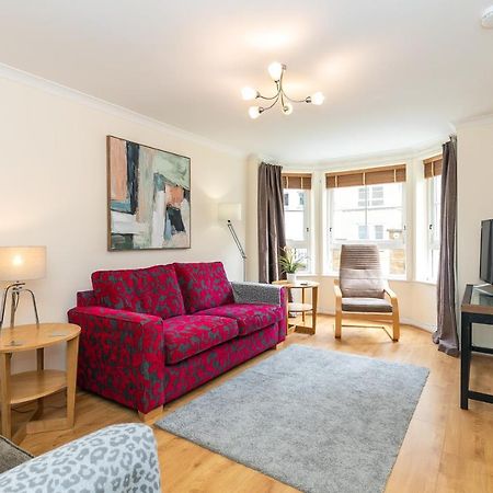 Dicksonfield Quiet Central Family Apartment With Parking Edinburgh Dış mekan fotoğraf